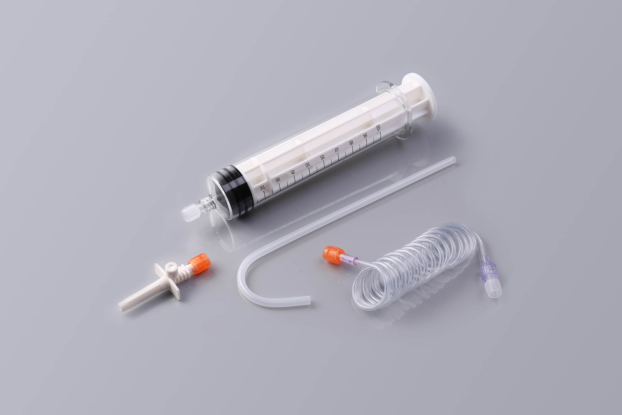 Ангіографічний стерильний шприц високого тиску SNE101 для інжектора NEMOTO А-25, А-60